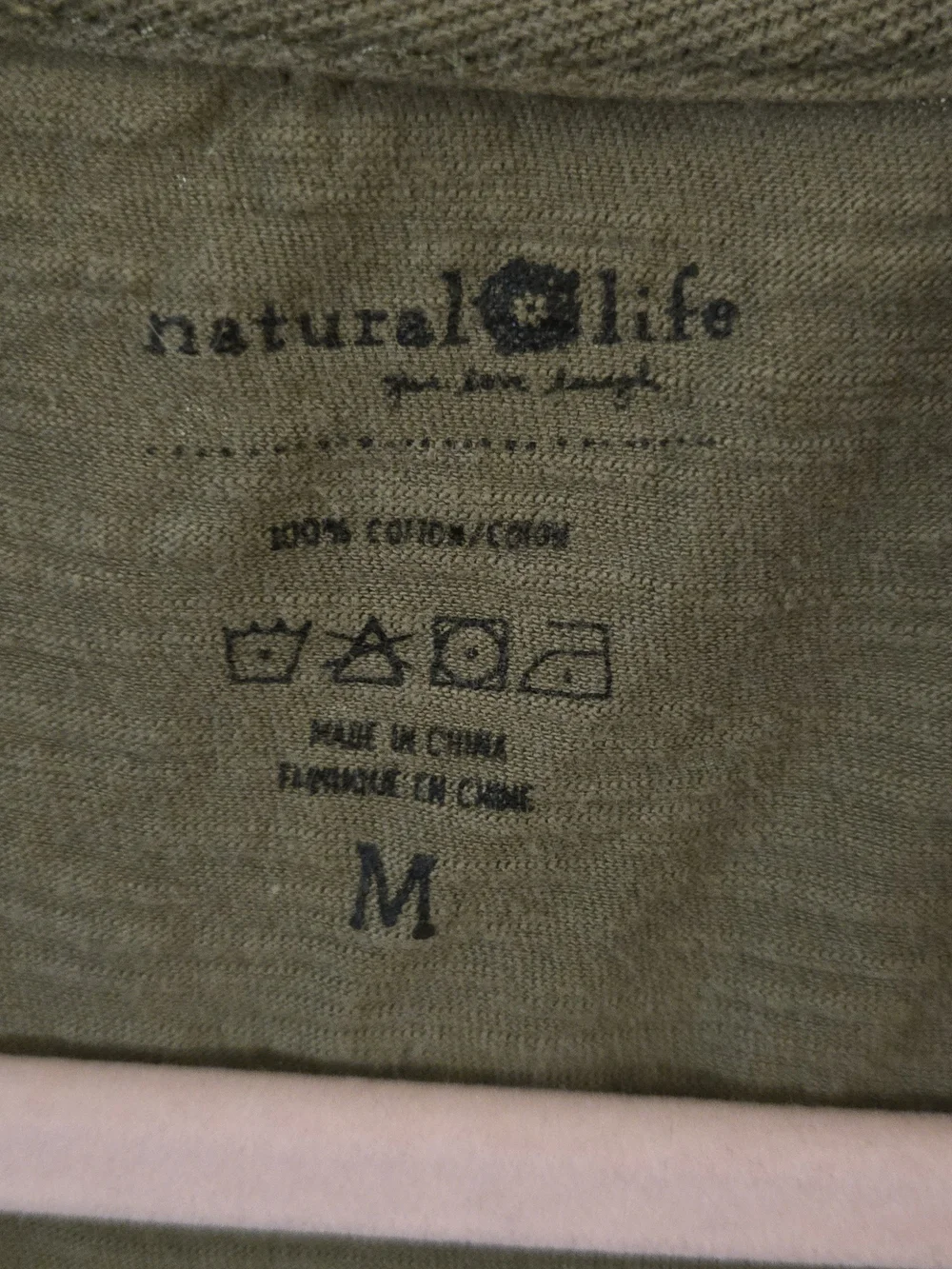 NATURAL LIFE Olive Green Casual Romp - Picture 3 of 3